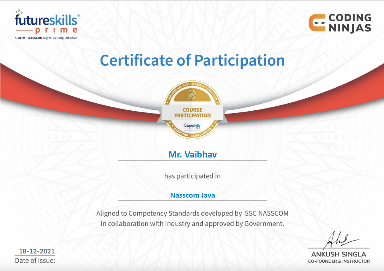 CN Java Certificate